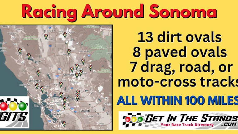 Now that NASCAR has left Sonoma, there's still PLENTY of racing within a short drive